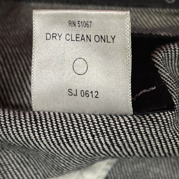 Sean John Mens XXL Denim Jacket Dark Blue - Picture 4 of 11